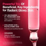 سرم ضدلک و یکنواخت‌کننده رنگ پوست آنوا Anua Niacinamide 10 TXA 4 Serum Kpop Demon Hunters حاوی نیاسینامید و ترانگزامیک اسید حجم 50 میل - Image 4