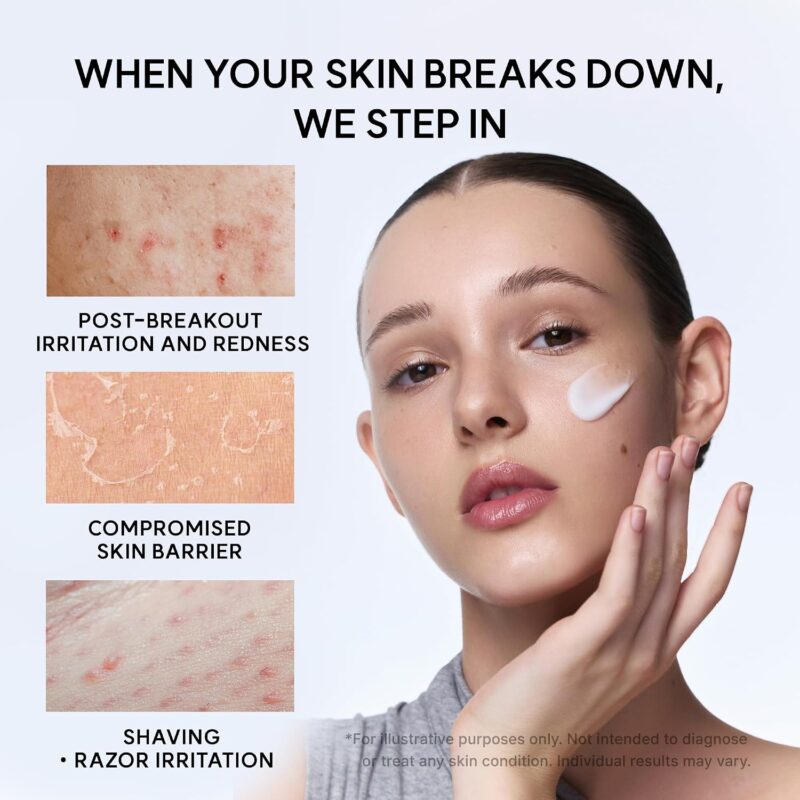 کرم مرطوب‌کننده و تسکین‌دهنده صورت آرنسیا Arencia Eraser Soothing Cream حاوی سنتلا آسیاتیکا، سرامید و پانتنول حجم 50 میل - Image 7