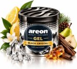 خوشبو کننده و بو گیر کنسروی آرئون AREON Gel Black Crystal رایحه میوه‌ای و چوبی وزن 80 گرم - Image 2