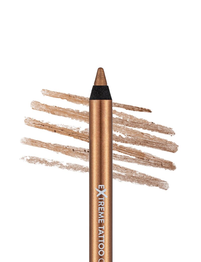 مداد چشم ژلی ضدآب فلورمار Flormar Extreme Tattoo Gel Pencil شماره 07 رنگ Gold Storm - Image 3