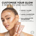 کرم درخشان‌کننده و هایلایتر مایع صورت و بدن لورآل LOreal Lumi Glotion رنگ 901 Fair حجم 40 میل - Image 7