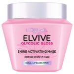 ماسک مو براق‌کننده و صاف‌کننده لورآل LOreal Paris Elvive Glycolic Gloss حاوی 13٪ کمپلکس گلیکولیک گلاس حجم 300 میل