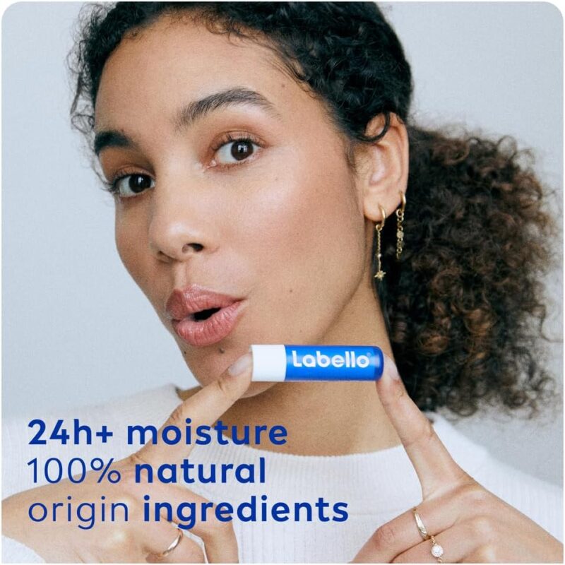 بالم لب مرطوب‌کننده و نرم‌کننده لابلو Labello Original حاوی شی باتر و روغن‌های طبیعی وزن 4.8 گرم - Image 2