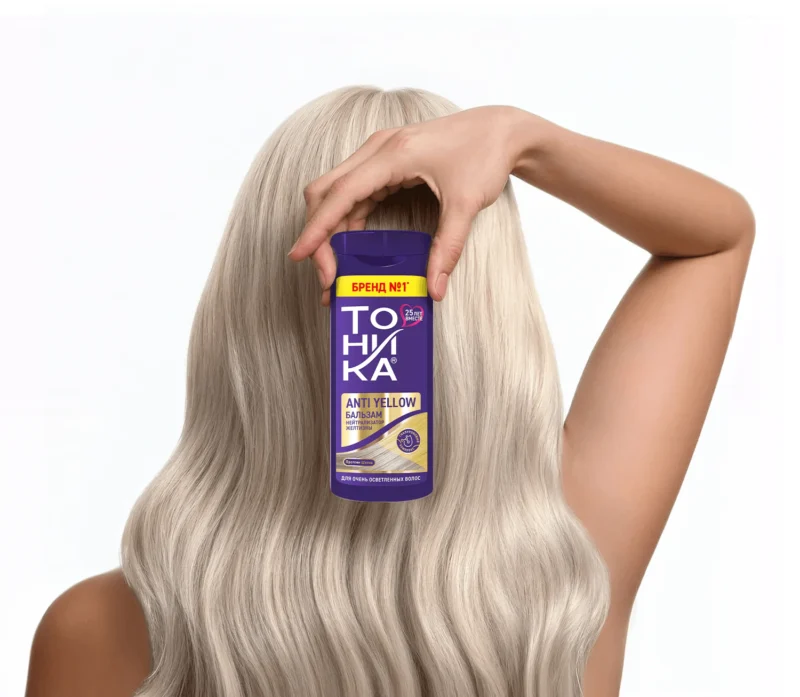 شامپو ضد زردی و خنثی‌کننده تناژ زرد مو تونیکا TONIKA Yellowness Neutralizer مناسب موهای بسیار روشن، دکلره و بلوند حجم 150 میل - Image 4