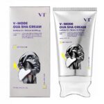 کرم گواشا سفت‌کننده و فرم‌دهنده صورت و بدن وی‌ تی VT V-MODE حاوی کافئین، رتینال، 9 نوع پپتید و 7 نوع کلاژن حجم 120 میل