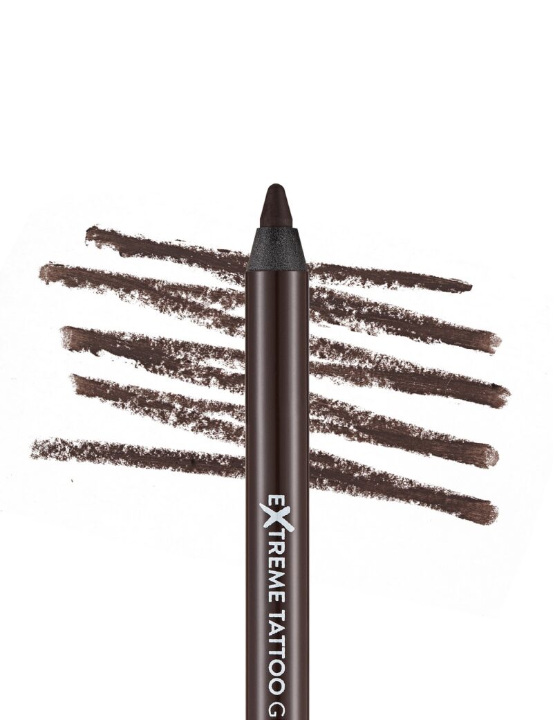 مداد چشم ژلی ضدآب فلورمار Flormar Extreme Tattoo Gel Pencil شماره 02 رنگ Walnut - Image 3