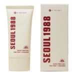 ضد آفتاب سبک و تقویت‌کننده سد دفاعی پوست کی‌سکرت K-SECRET SEOUL 1988 Sun Pine Tree + Ceramide SPF50 حجم 50 میل
