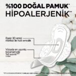 پد بهداشتی نرمال پنبه ای و ضدحساسیت کوتکس Kotex Natural Ultra Quadro Normal بسته 20 عددی - Image 2