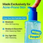 ژل میسلار پاک‌کننده صورت بدون چربی نامبوزین Numbuzin Zero Blemish مناسب پوست مستعد جوش حجم 200 میل - Image 3